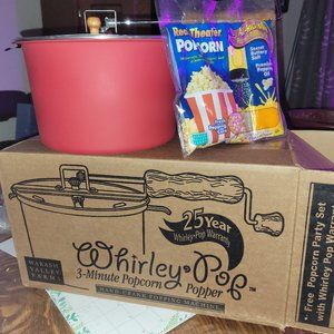 Whirley-Pop - 3 minute hand crank stovetop popper